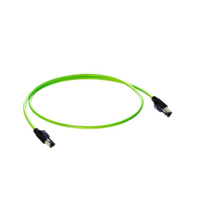 RJ45 Fast Ethernet Cat 5e groen PUR-kabel